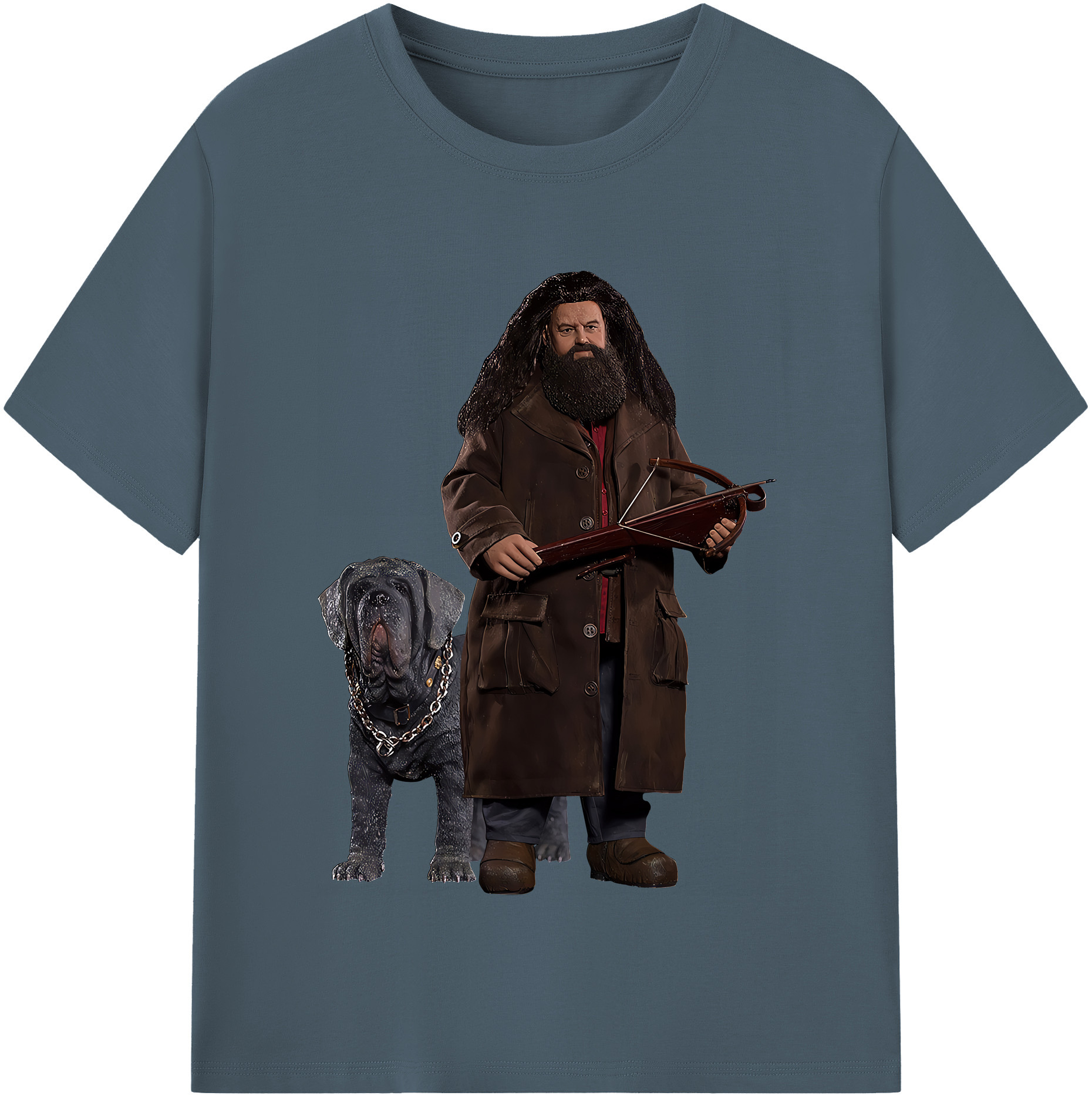 （画像用） Harry Potter ハリー・ポッターシリーズ 綿100％半袖Tシャツ（フロントプリント）